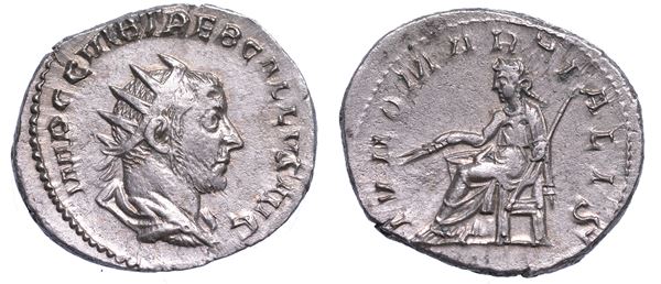 TREBONIANO GALLO, 251-253. Antoniniano, anno 252. Roma.