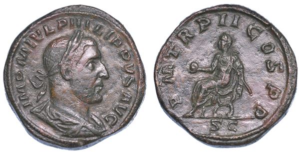 FILIPPO I, 244-249. Sesterzio, anno 245.