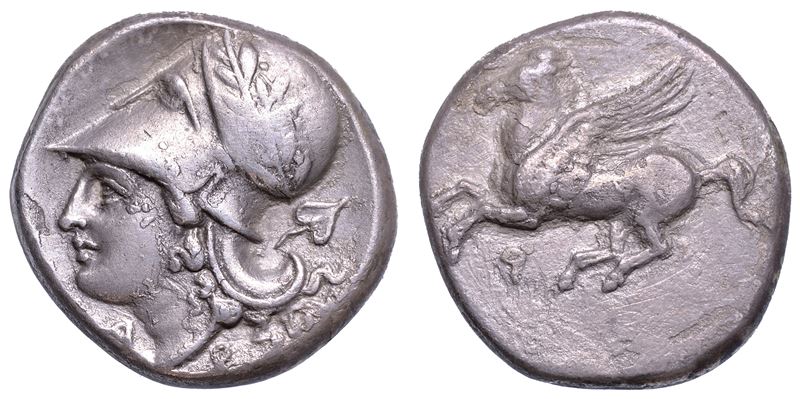 CORINZIA - CORINTO. Statere, 345-307 a.C.  - Auction Numismatics - Cambi Casa d'Aste