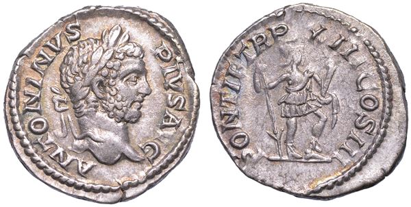 CARACALLA, 198-217. Denario, anni 210-213.