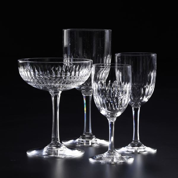 Servizio di calici, XX secolo.