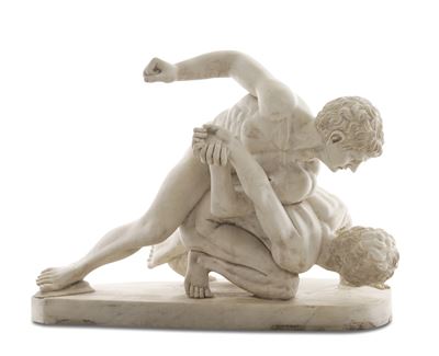 Lottatori, Scultore del XX Secolo, da un Originale del III Secolo a.C.
