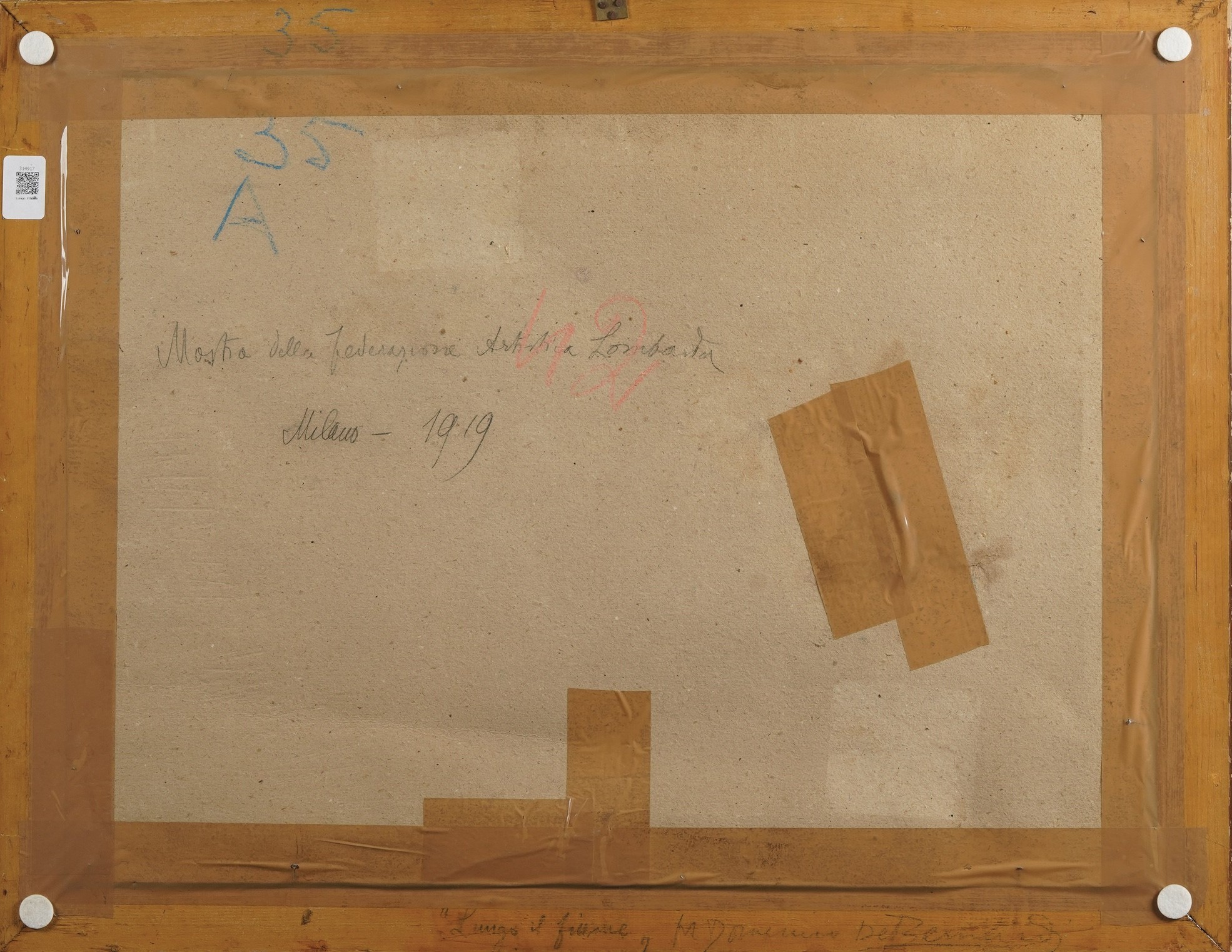 M.D. De Bernardi, 1919 Lungo il Fiume