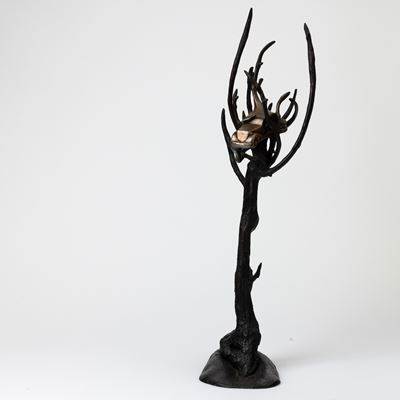Scultura in bronzo senza titolo