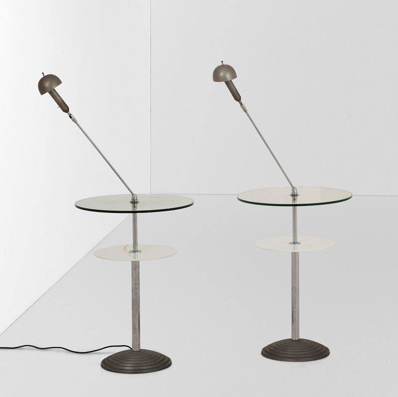 Daniela Puppa e Franco Raggi : Due tavoli da lettura  - Asta Arredi del XX secolo - Cambi Casa d'Aste