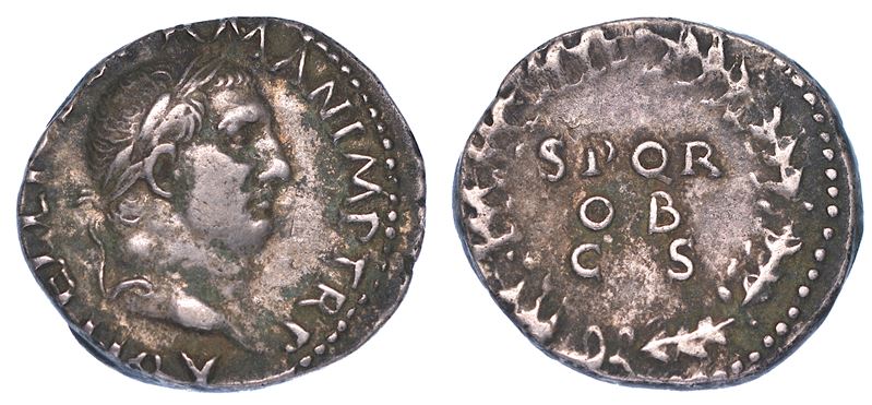 VITELLIO, Aprile - Dicembre 69. Denario.  - Auction Numismatics - Cambi Casa d'Aste