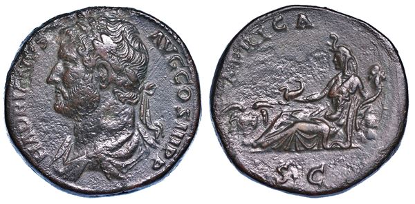 ADRIANO, 117-138. Sesterzio, anni 130-133.