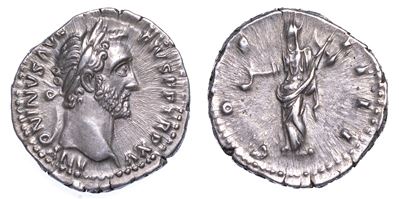 Antonino Pio, 138-161. Denario.
