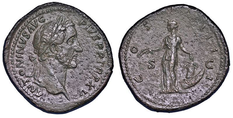 ANTONINO PIO, 138-161. Sesterzio.  - Auction Numismatics - Cambi Casa d'Aste