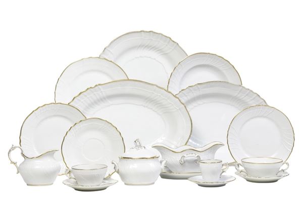 Servizio da tavola “Sanremo” Doccia, Manifattura Richard Ginori, XX secolo 
