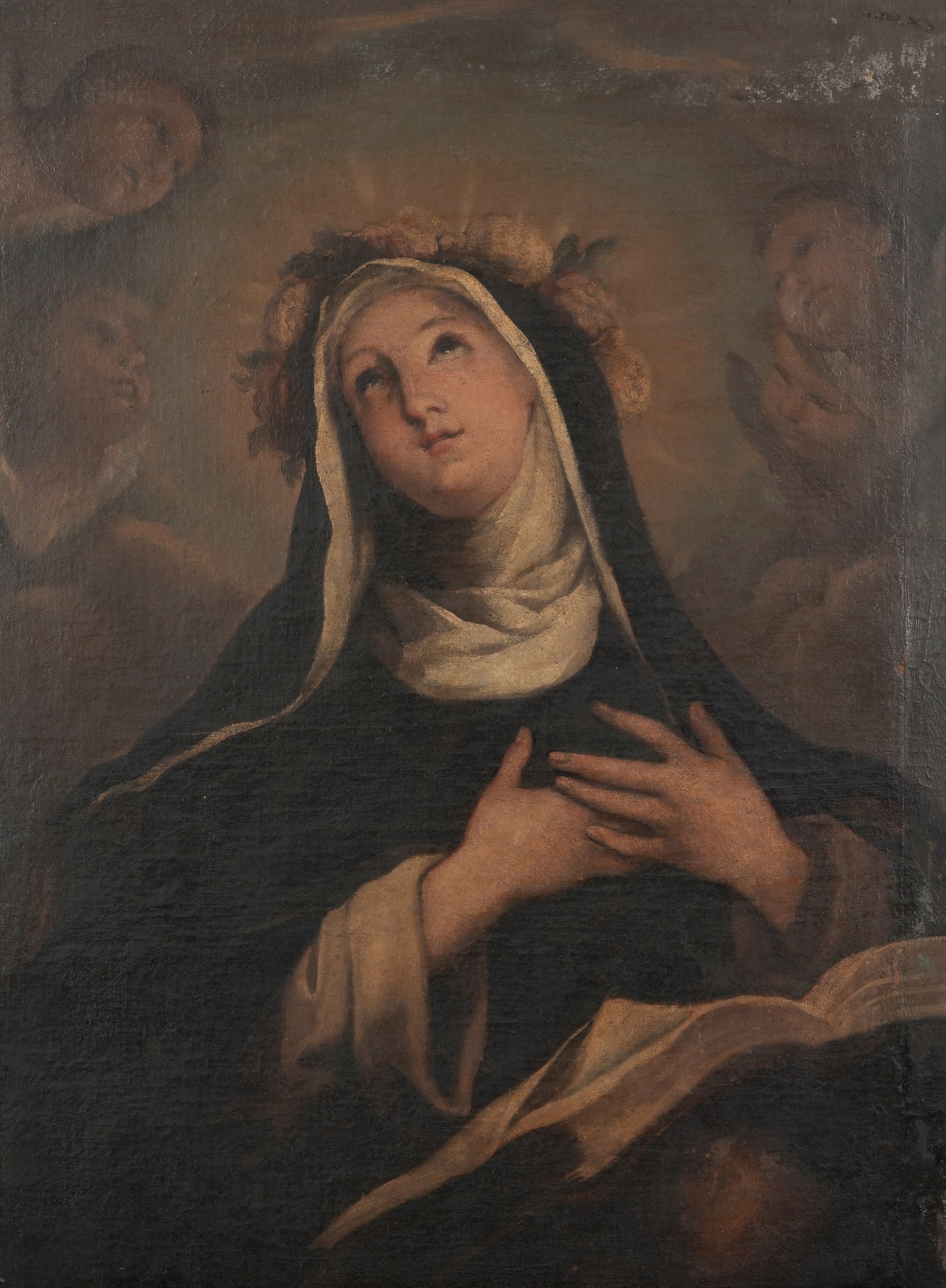 Scuola Genovese del XVII Secolo Santa Rosa da Lima