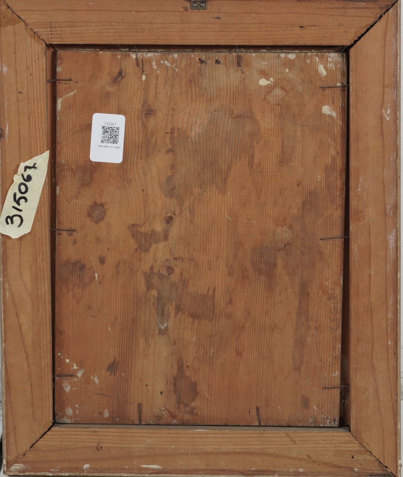 Pittore del XIX Secolo Fanciulla che Legge