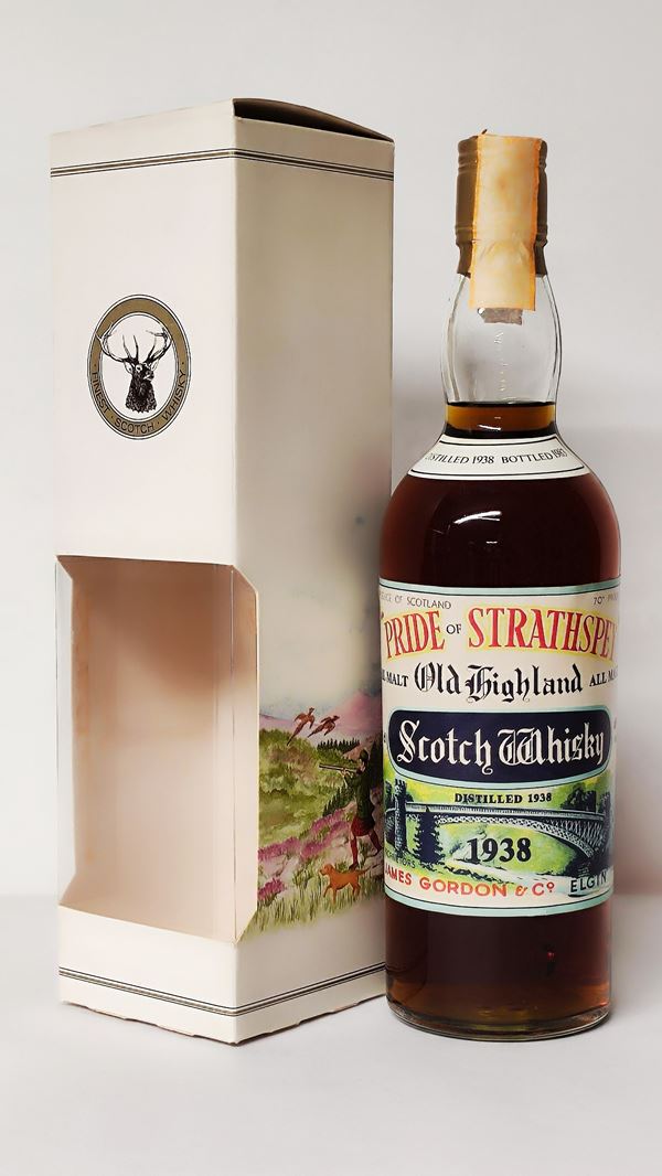 Pride of Strathspey 1938, Old Higland Malt Whisky