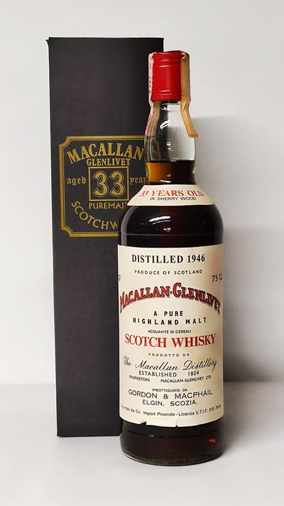 Macallan-glenlivet 33 Years Old 1946, Pure Highland Malt Scotch Whisky