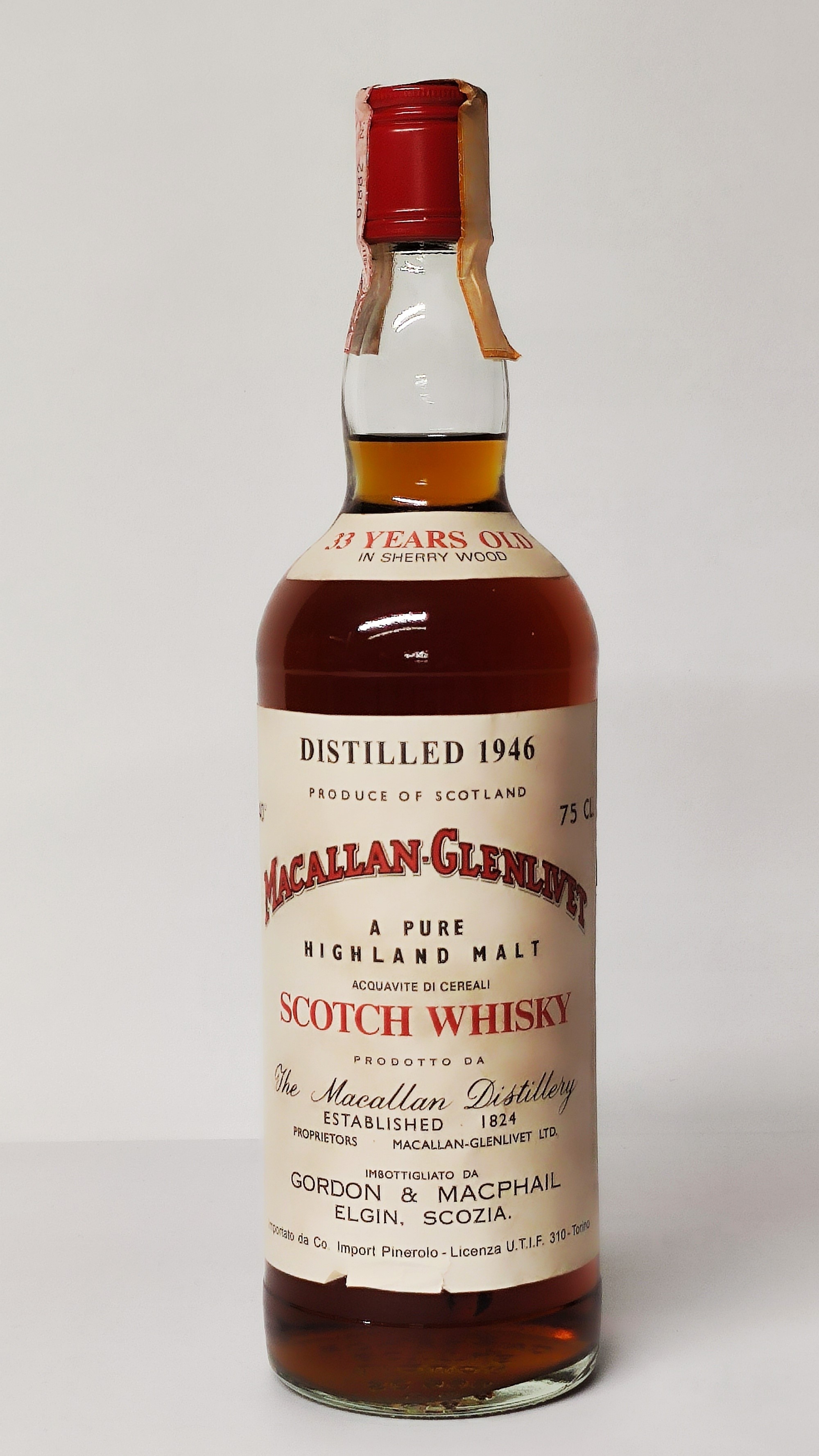 Macallan-glenlivet 33 Years Old 1946, Pure Highland Malt Scotch Whisky