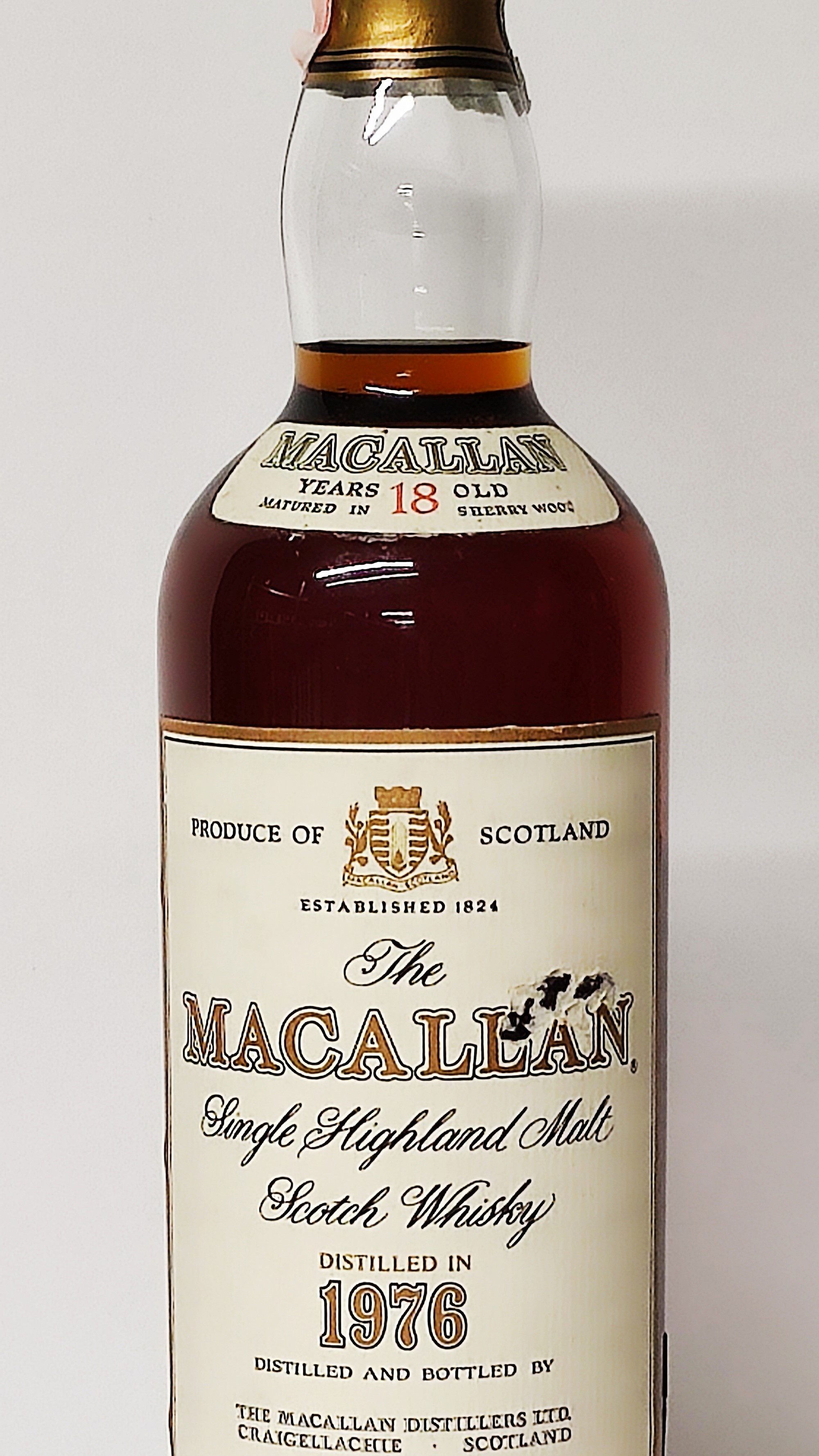 The Macallan 18 Years Old 1976, Single Highland Malt Scotch Whisky
