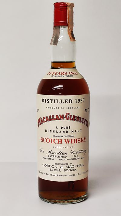 Macallan-glenlivet 1937 34 Years Old, Pure Highland Malt Scotch Whisky