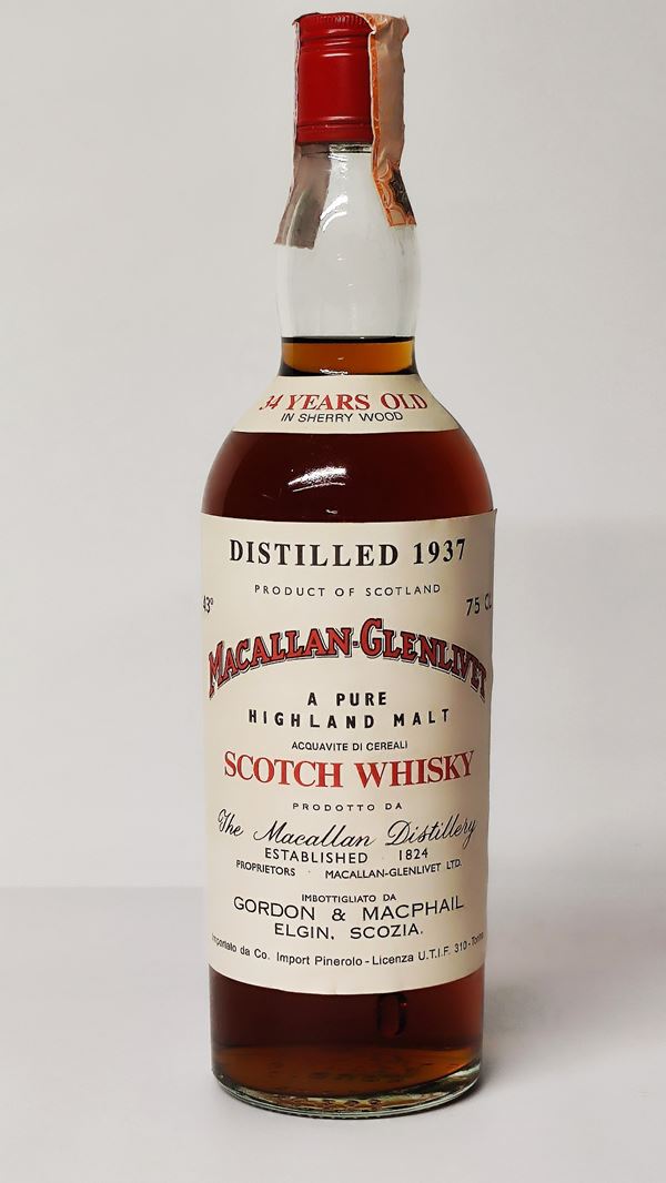 Macallan-Glenlivet 1937 34 Years Old, Pure Highland Malt Scotch Whisky