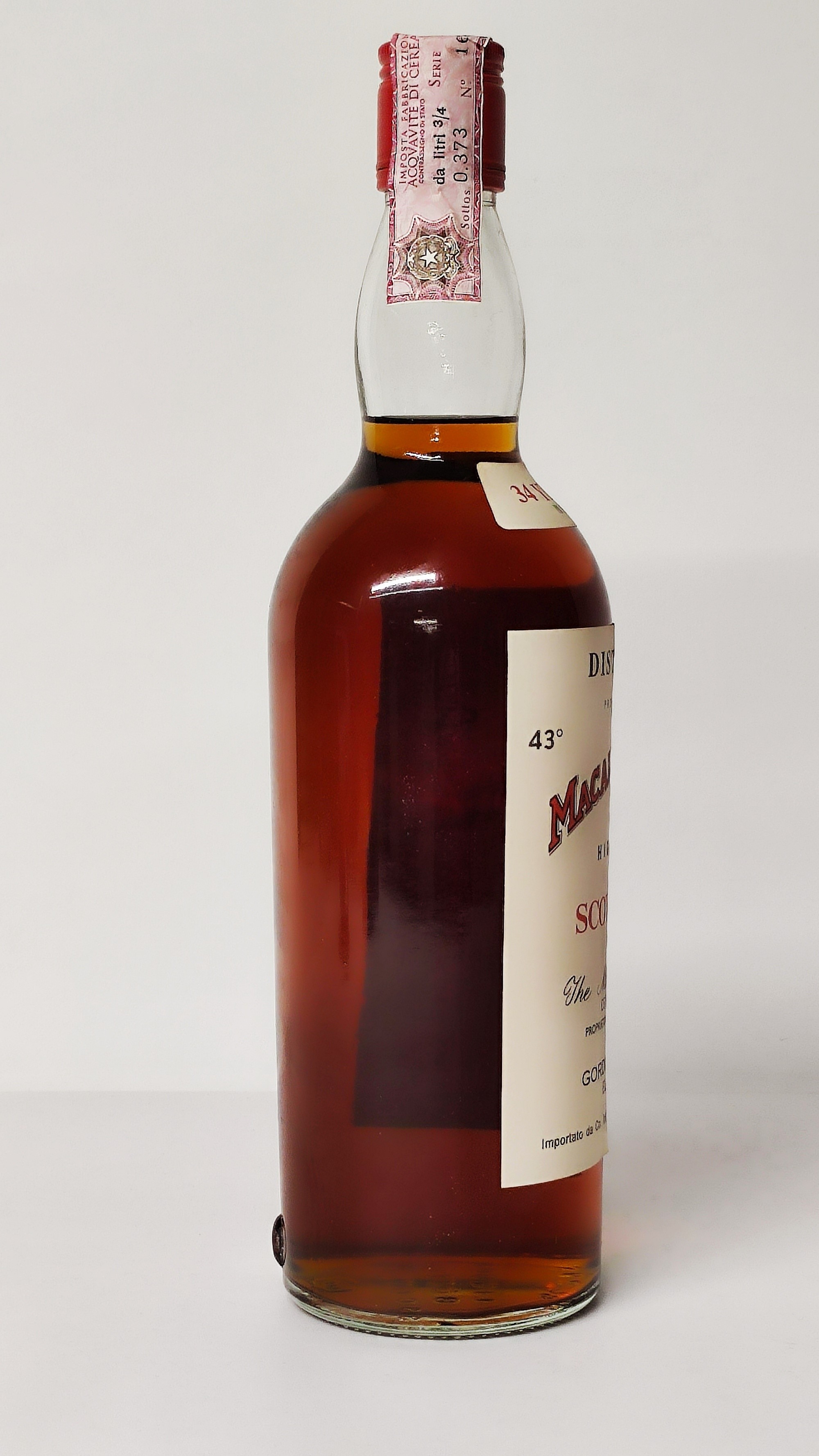 Macallan-glenlivet 1937 34 Years Old, Pure Highland Malt Scotch Whisky