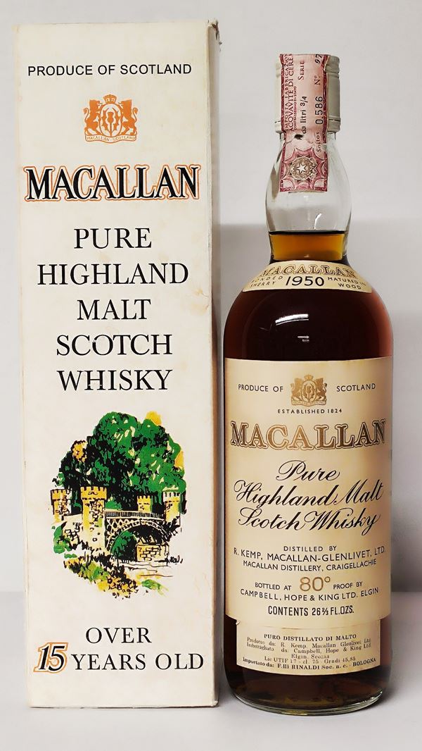 The Macallan 15 Years Old 1950, Pure Highland Malt Scotch Whisky