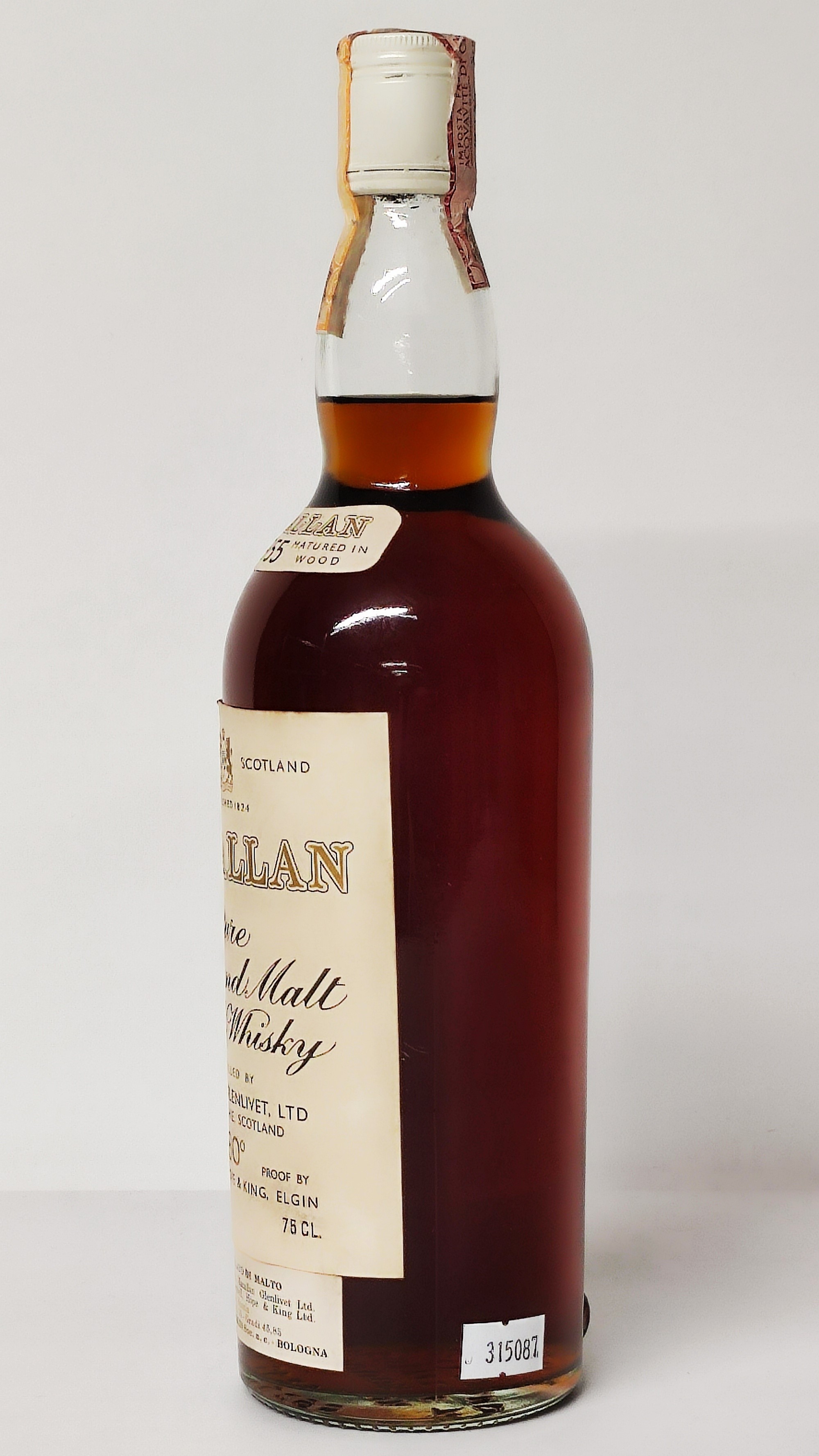 The Macallan 15 Years Old 1955, Pure Highland Malt Scotch Whisky