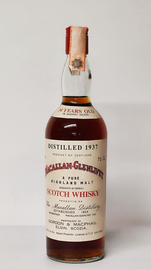 Macallan-Glenlivet 34 Years Old 1937, Pure Highland Malt Scotch Whisky