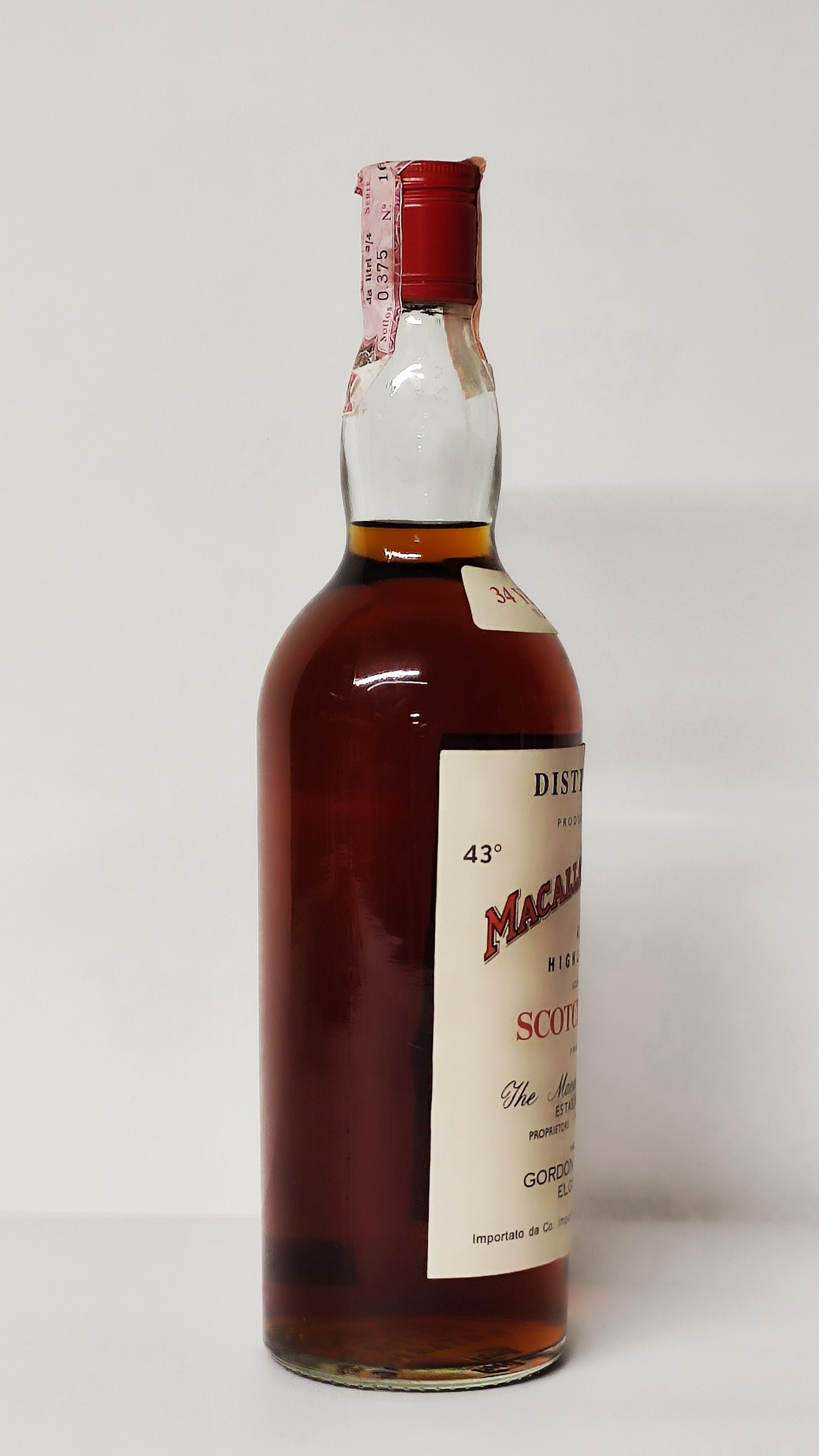 Macallan-glenlivet 34 Years Old 1937, Pure Highland Malt Scotch Whisky