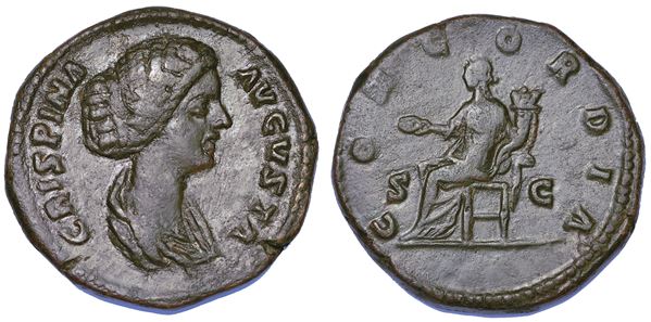 CRISPINA (Moglie di Commodo), 178-191. Asse.