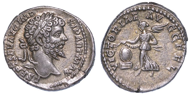 SETTIMIO SEVERO, 193-211. Denario, anni 198-200.  - Asta Numismatica - Cambi Casa d'Aste