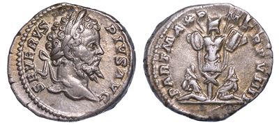 Settimio Severo, 193-211. Denario.