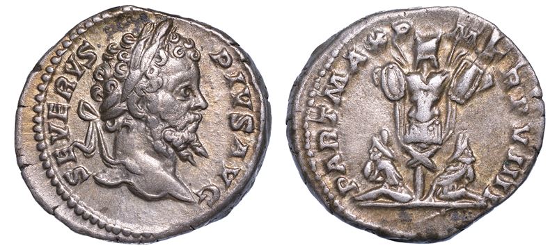 SETTIMIO SEVERO, 193-211. Denario.  - Asta Numismatica - Cambi Casa d'Aste