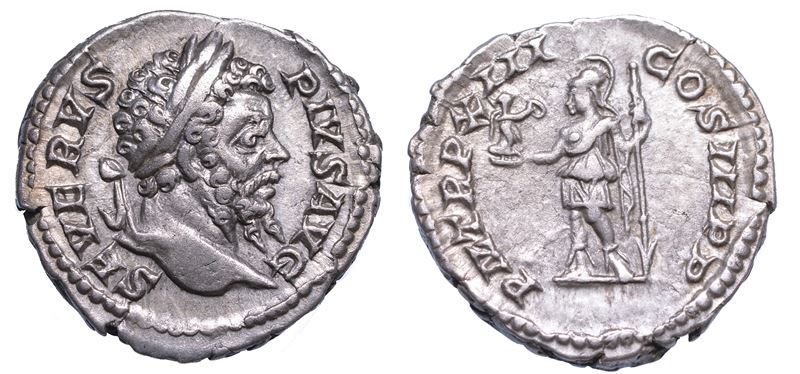 SETTIMIO SEVERO, 193-211. Denario.  - Auction Numismatics - Cambi Casa d'Aste