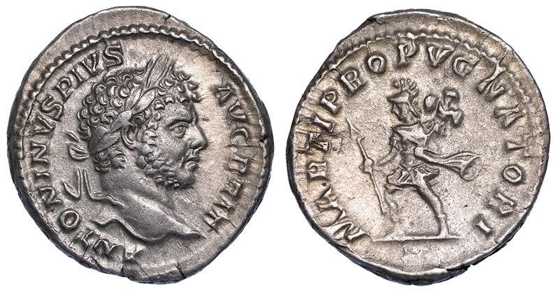 CARACALLA, 198-217. Denario.  - Auction Numismatics - Cambi Casa d'Aste