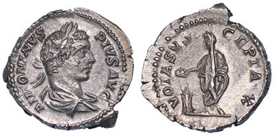 Caracalla, 198-217. Denario.