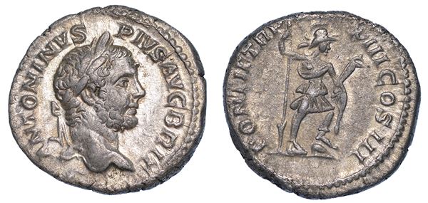 CARACALLA, 198-217. Denario, anni 210-213.