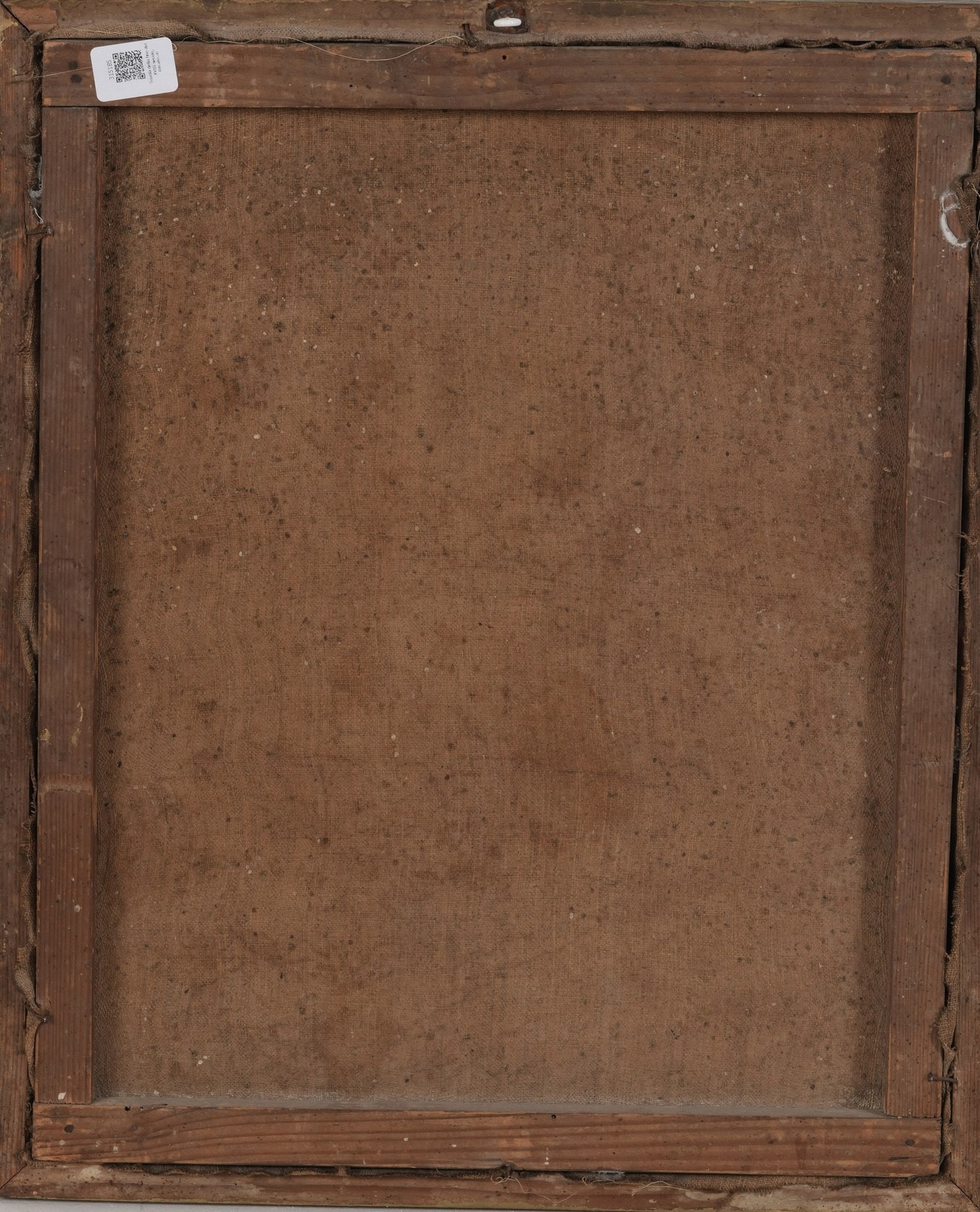 Scuola della fine del XVIII secolo, Ritratto di gentiluomo nello studio, olio su tela