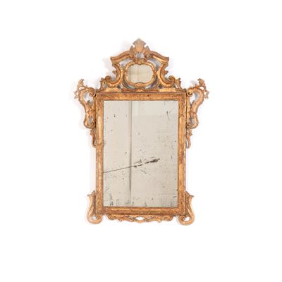 Cornice in Legno Intagliato e Dorato. XIX-XX Secolo