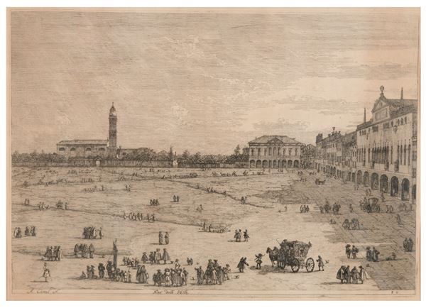 Canal Antonio detto Canaletto (1697-1768)   Pra' della Valle