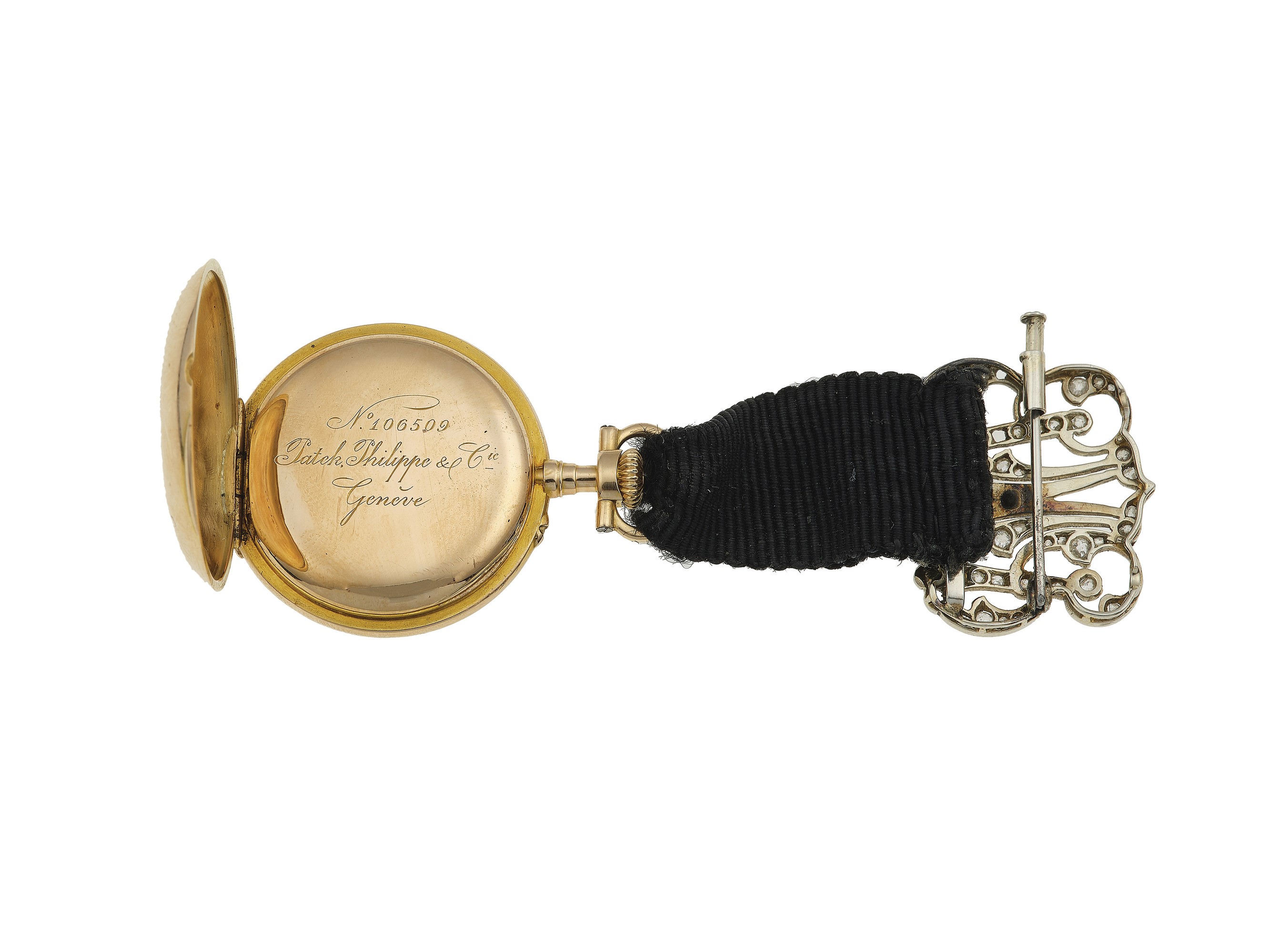 Patek Philippe, Genève, Monachina con spilla en suite