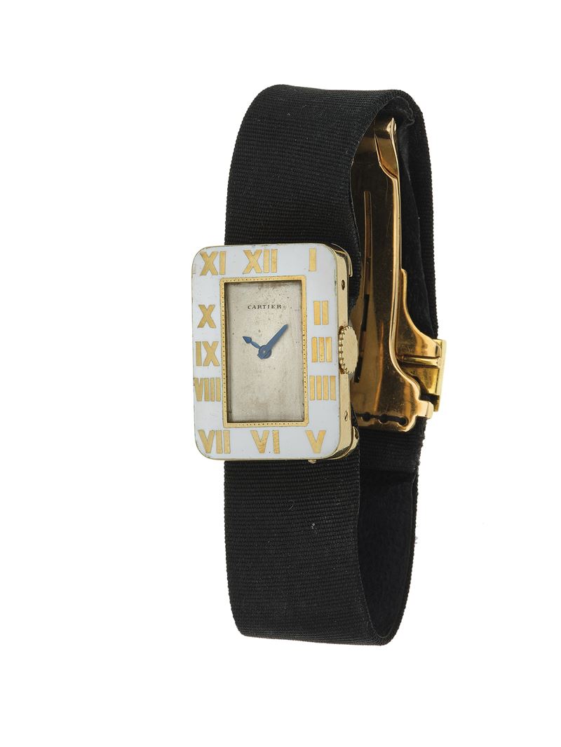 Cartier. Orologio da polso, per signora  - Asta Fine Jewels - Cambi Casa d'Aste