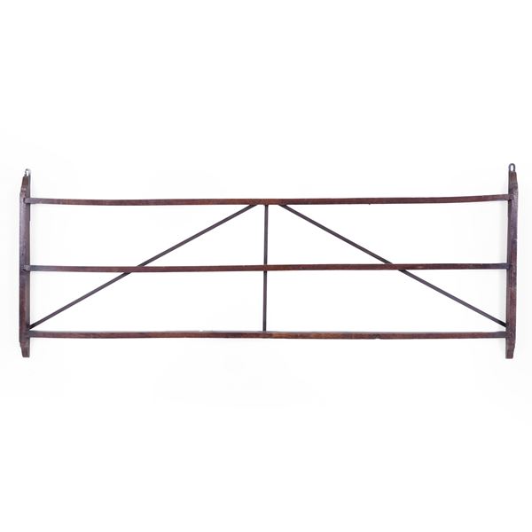 Antica piattaia a giorno in noce