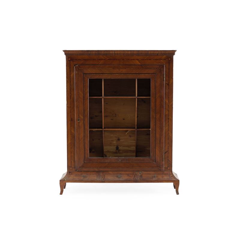 Alzata Luigi XVI lastronata e filettata. Veneto-Vicenza  - Asta Antiquariato - Cambi Casa d'Aste