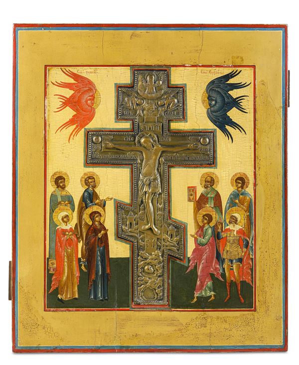 Crocifissione. Russia seconda metà del XIX secolo