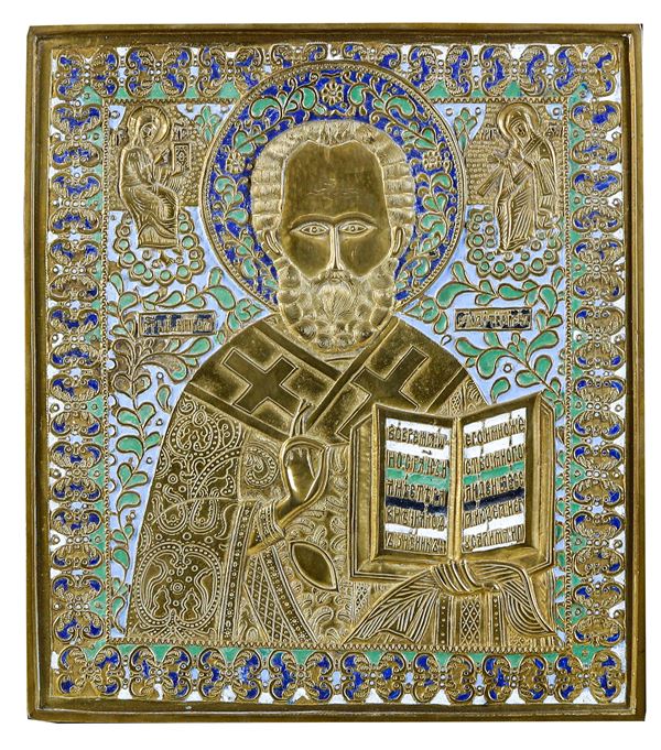 San Nicola il Taumaturgo. Russia XIX secolo