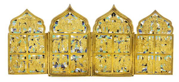 Iconostasi da viaggio, Russia XIX secolo