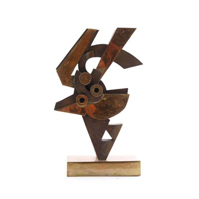 Senza titolo, scultura in bronzo