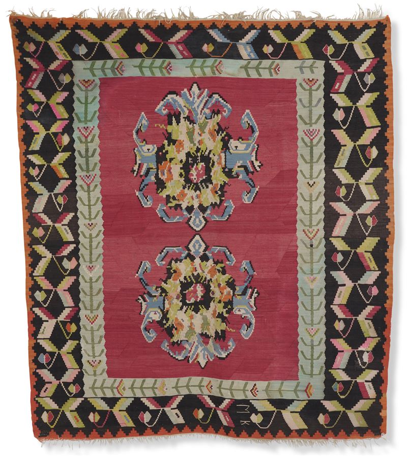 Kilim Karabagh. Caucaso, inizio XX secolo  - Auction Italian Residences - Cambi Casa d'Aste