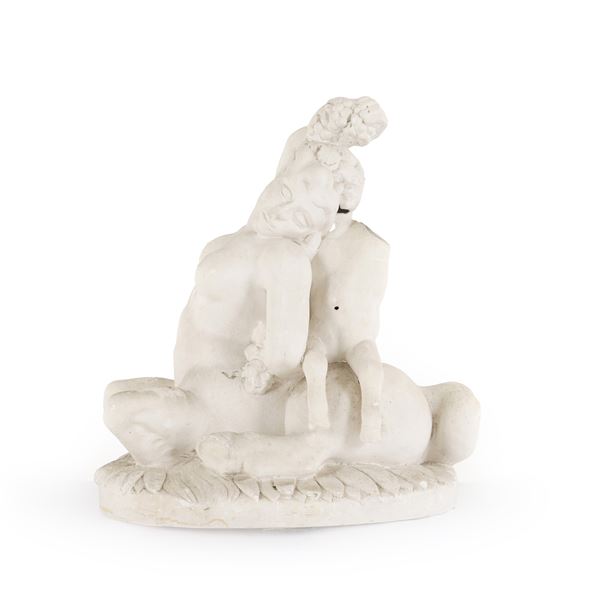 Ratto d’Europa, scultura in gesso, XX secolo