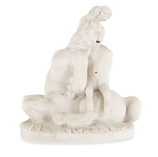 Ratto d’Europa, scultura in gesso, XX secolo