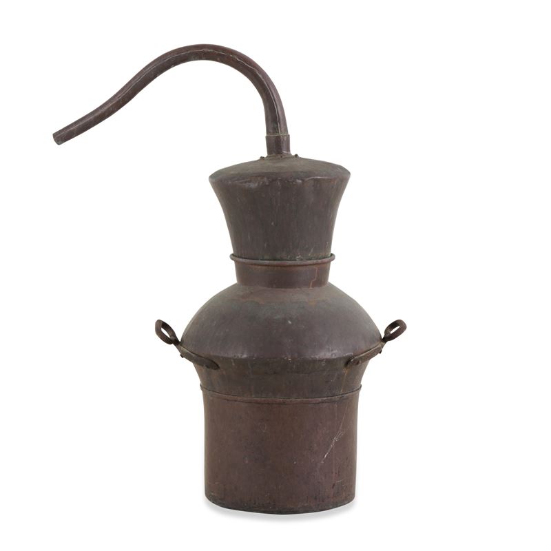 Alambicco in rame. Fine XIX-inizio XX secolo  - Asta Dimore Italiane - Cambi Casa d'Aste